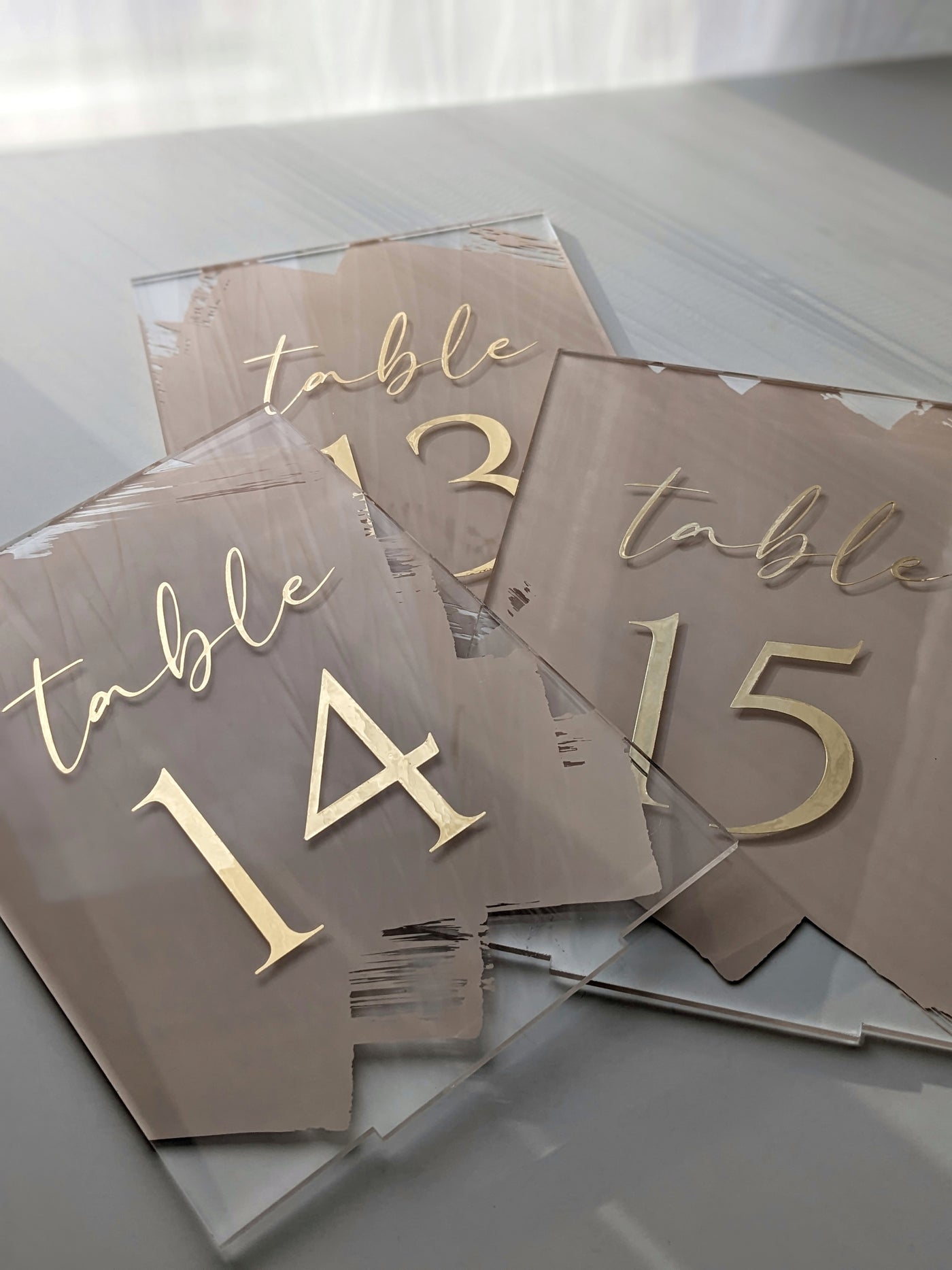 Table Number | Style 2