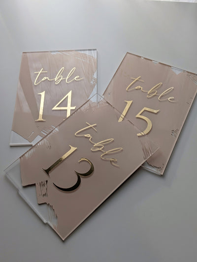 Table Number | Style 2